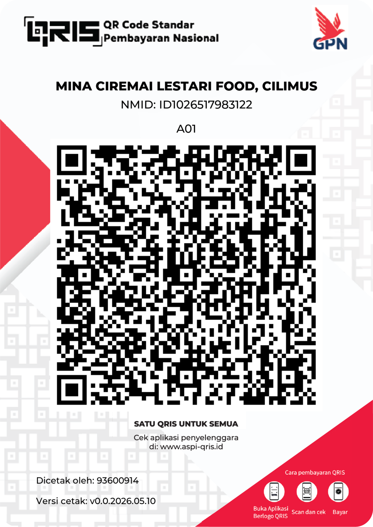 QRIS Mina Ciremai Lestari